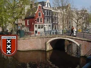 Die Stadt Amsterdam in den Niederlanden