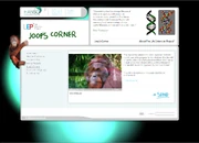 Joop's Corner nach dem Durchlaufen des Weblabyrinths
