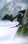 Glorfindel battling the Balrog.