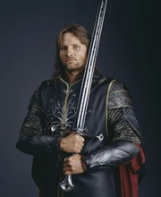 Aragorn with Anduril
