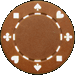 Brown Poker Chip