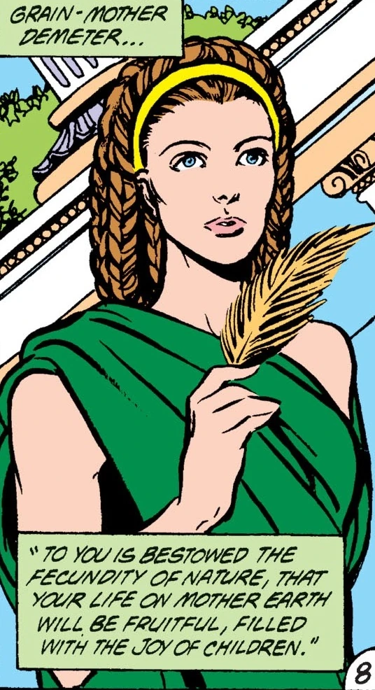 Demeter - Goddess of earth and the harvest