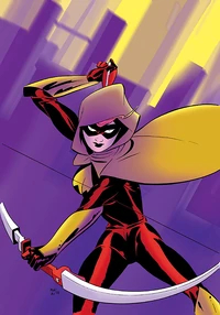 Mia Dearden as Speedy; illustration by Marcos Martin, Alvaro Lopez and Javier Rodriguez