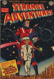 Strange Adventures #9; the 1st appearance of Captain Comet