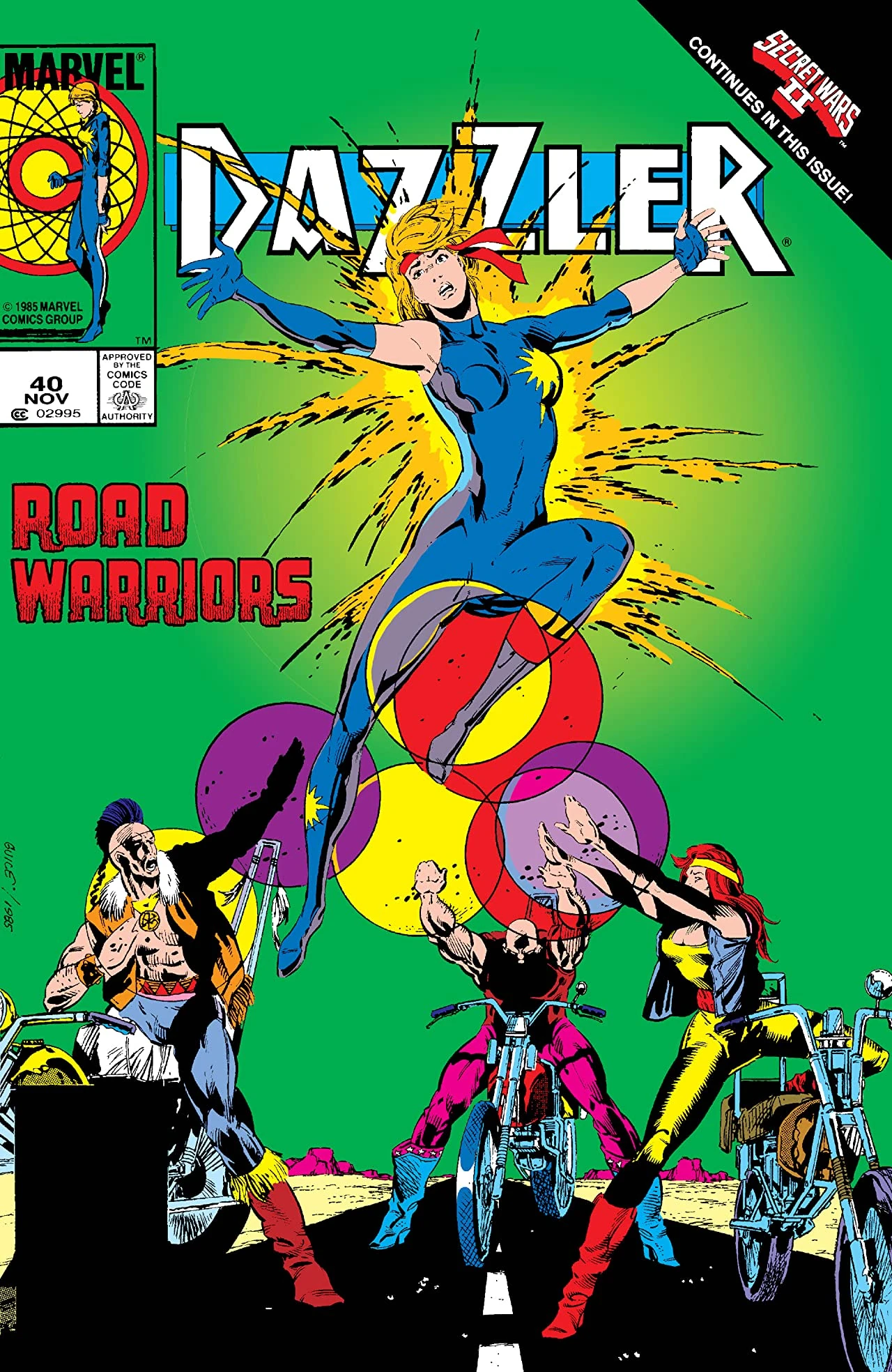 Dazzler #40, November, 1985