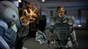 Batarian troopers