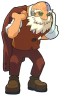 B