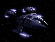 Mehrere Jem'Hadar-Angriffsjäger