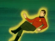Montgomery Scott auf dem Planeten Argo.