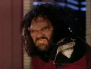 Commander Riker mit Intronen infiziert