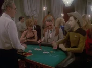 Data bei einer Runde Blackjack