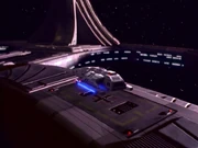Eine Landeplattform von Deep Space Nine