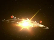 Abschuss eines Photoniktorpedos