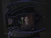 Weyoun berichtet über die Zerstörung von Lakarian City als Vergeltung der Sabotage