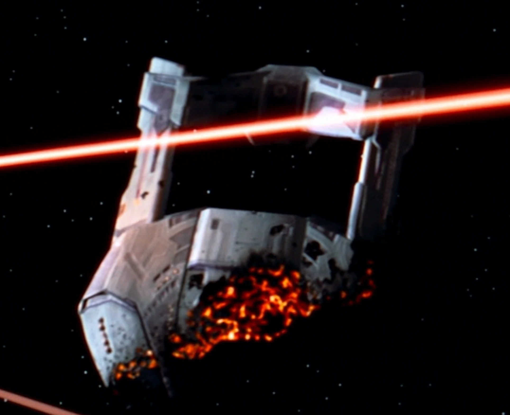 Wreckage of a Steamrunner-class vessel
