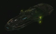 Onquanii's ship.