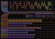 Hydrogen-alpha emissions (top graph).