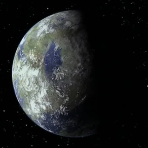 Deneva from orbit