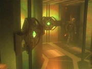 Vue intérieur d'un cube tactique Borg