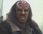 A Klingon soldier