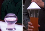 Two varities of papalla juice.
