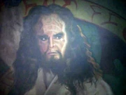 A painting of Kahless on Boreth