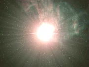 A supernova explosion