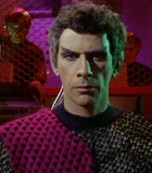 Tal, a Romulan subcommander.