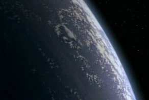 Makull's homeworld from orbit