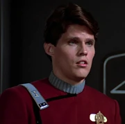...as a mouthy lieutenant.
