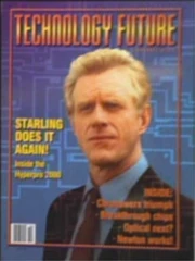 Henry Starling on the cover of Technology Future.