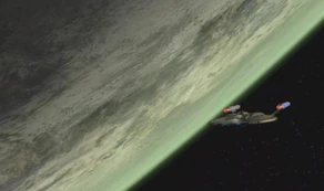 Valakis from orbit