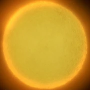 Sol, a typical yellow dwarf.