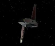 The probe in space