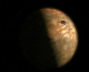 The Vaadwaur homeworld in 2376