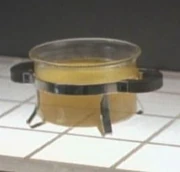 A bowl of vegetable bouillon