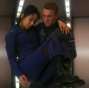 Kelly returns to Enterprise with Hoshi Sato