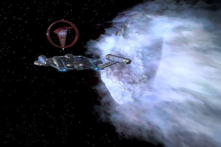 エンタープライズ(NX-01)　とヴァルカン艦ティムール　のランデブー(2151)（ENT:彗星は去り行くとも）