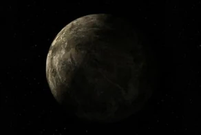 Brunali homeworld from orbit