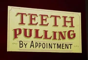 19th century dental signage