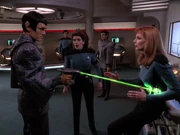Counselor Troi makes a horrifying discovery in sickbay