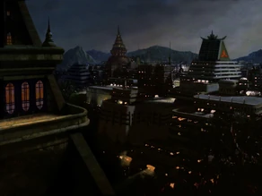 A Klingon settlement on Krios in 2367