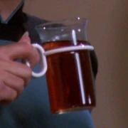 A glass of Valerian root tea.