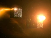 Borg schepen worden aangevallen door Species 8472.