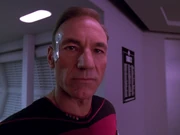 Captain Picard in de 2350s als Captain van de Stargazer