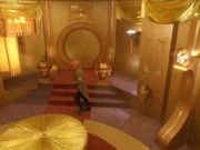 Quark in de hal van de Goddelijke Schatkamer.