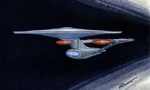 Andrew Probert's Enterprise voorstel, voordat TNG was aangekondigd.
