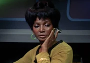 Lieutenant Uhura in 2266.