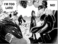 Several Space Pirate varieties from the Metroid Zero Mission Manga.