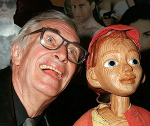 Martin Landau and Pinocchio